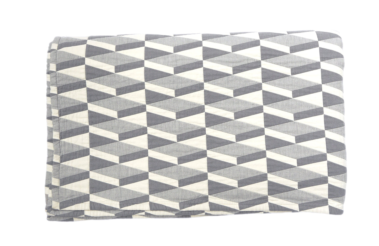 KLINE 100% cotton quilted coverlet | AREA home bedding