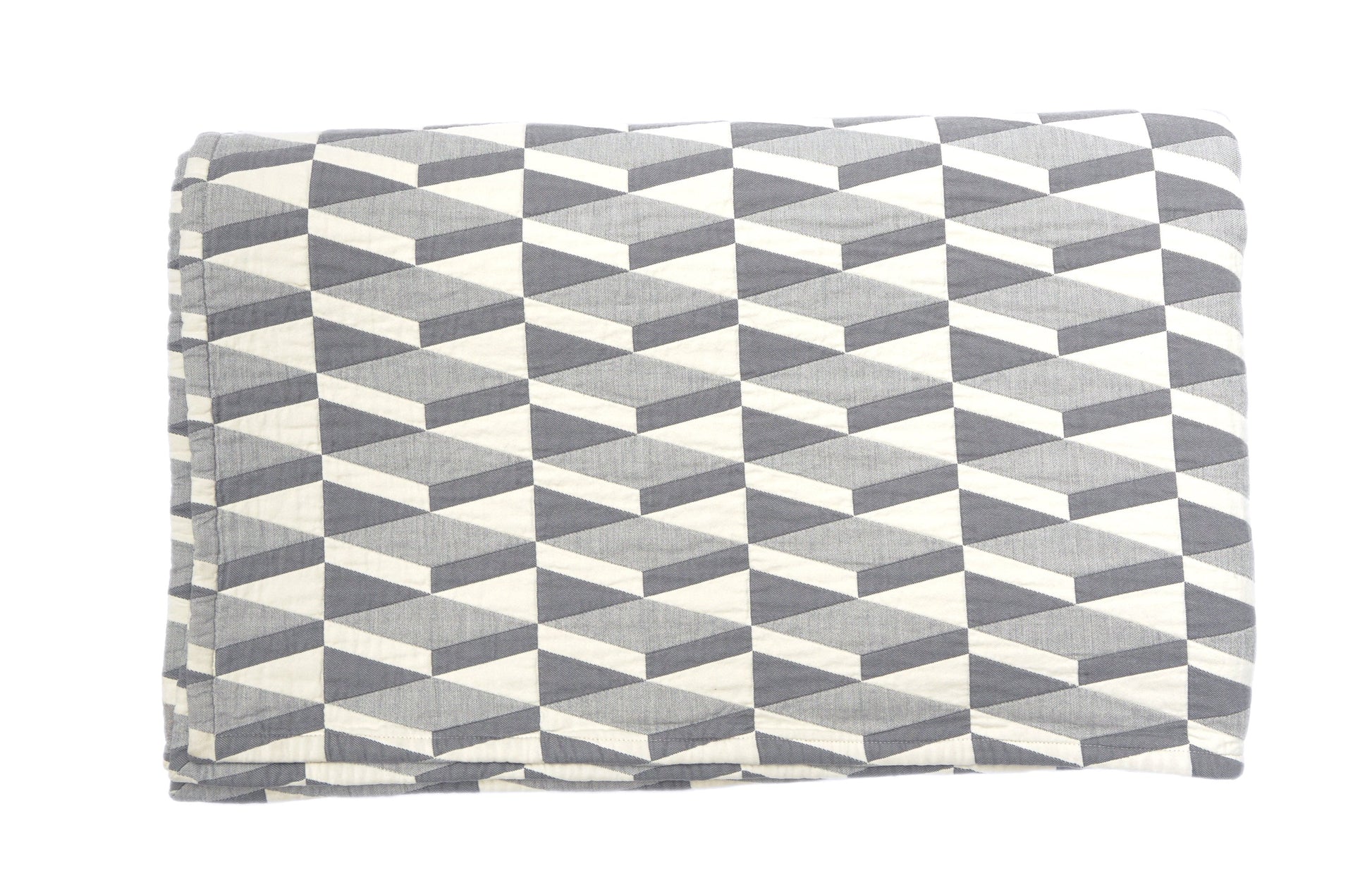 KLINE 100% cotton quilted coverlet | AREA home bedding