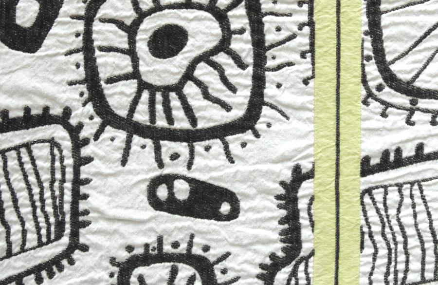 CELLMA 100% cotton euro pillow case grey sand | AREA home bedding