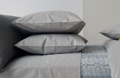 PARALLEL grey duvet cover (EU)