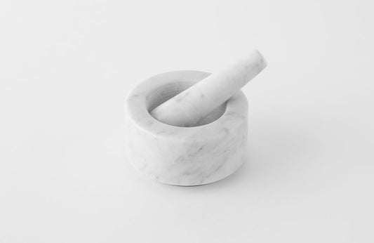 MARBLE mortar & pestle