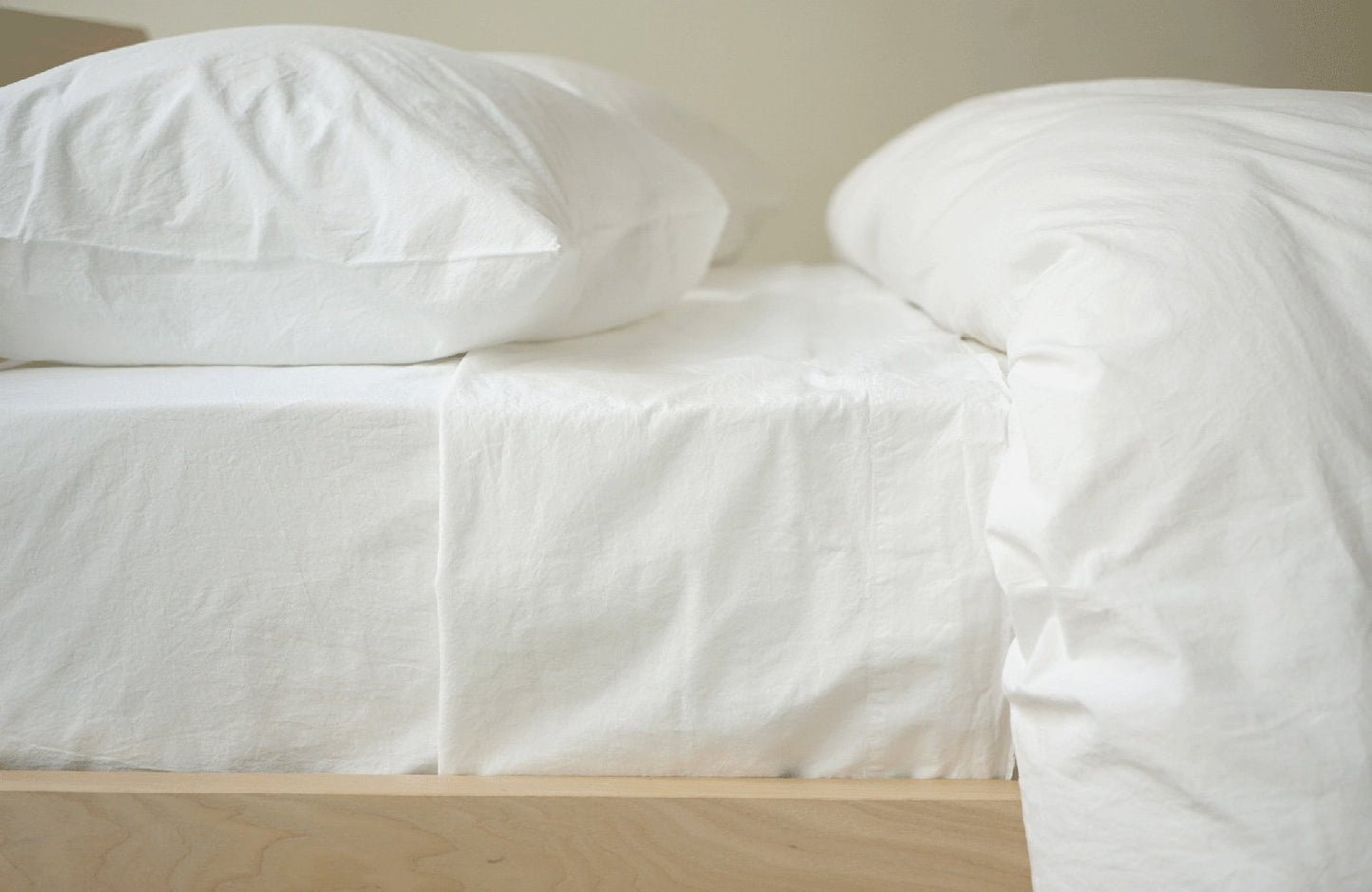 ANTON 100% organic cotton ginger ivory khaki mineral steel white | AREA home bedding