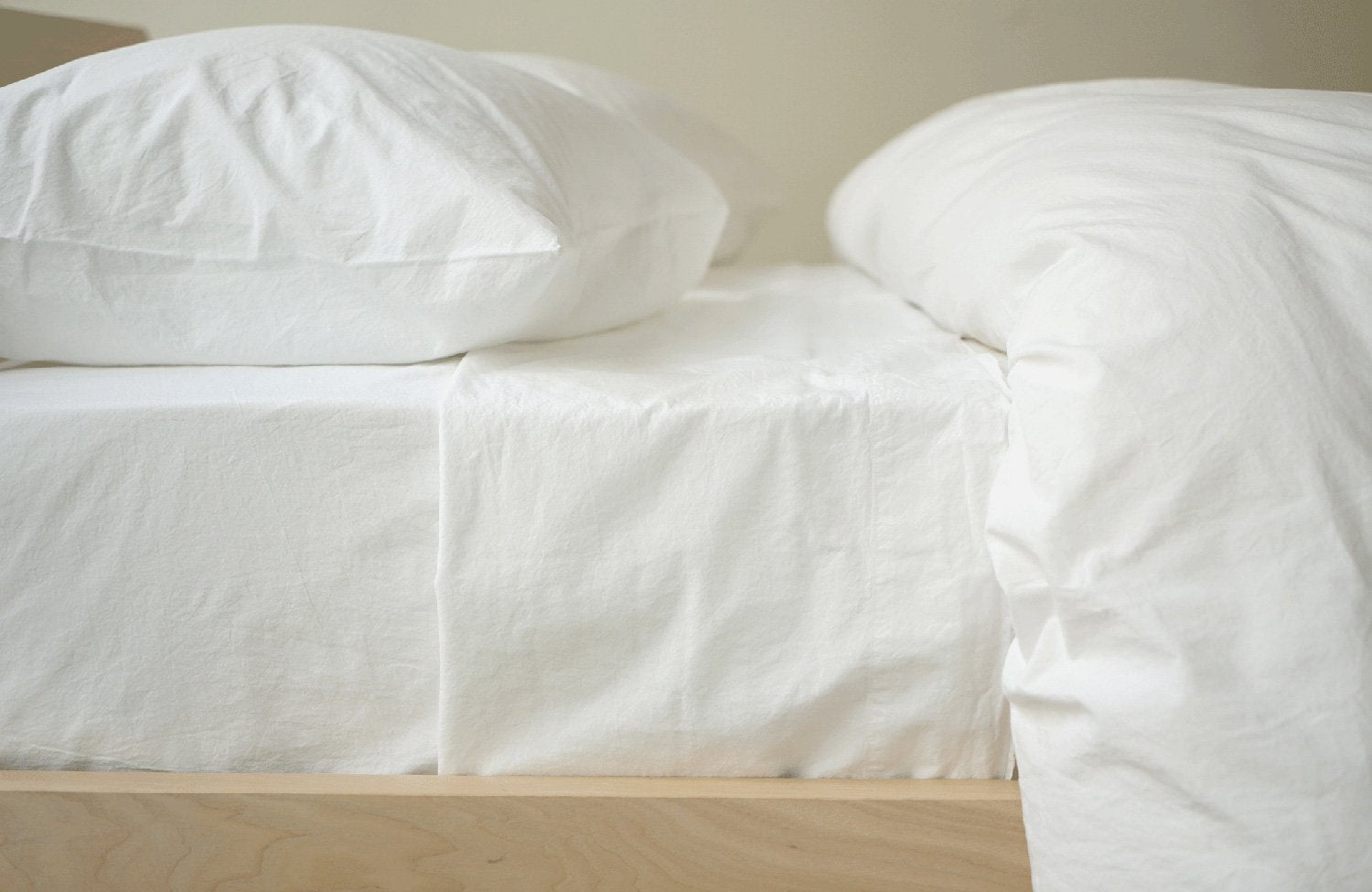 ANTON 100% organic cotton ginger ivory khaki mineral steel white | AREA home bedding