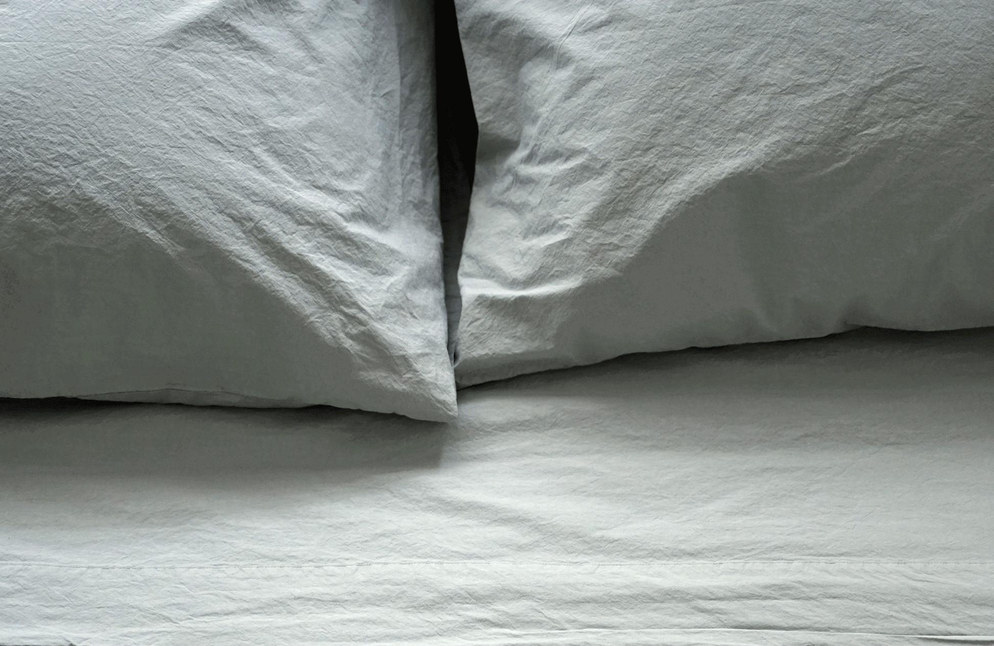 ANTON 100% organic cotton ginger ivory khaki mineral steel white | AREA home bedding