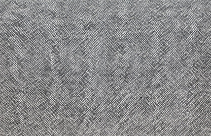 ELIAS heavy 100% linen blanket charcoal - swatch - AREA home bedding