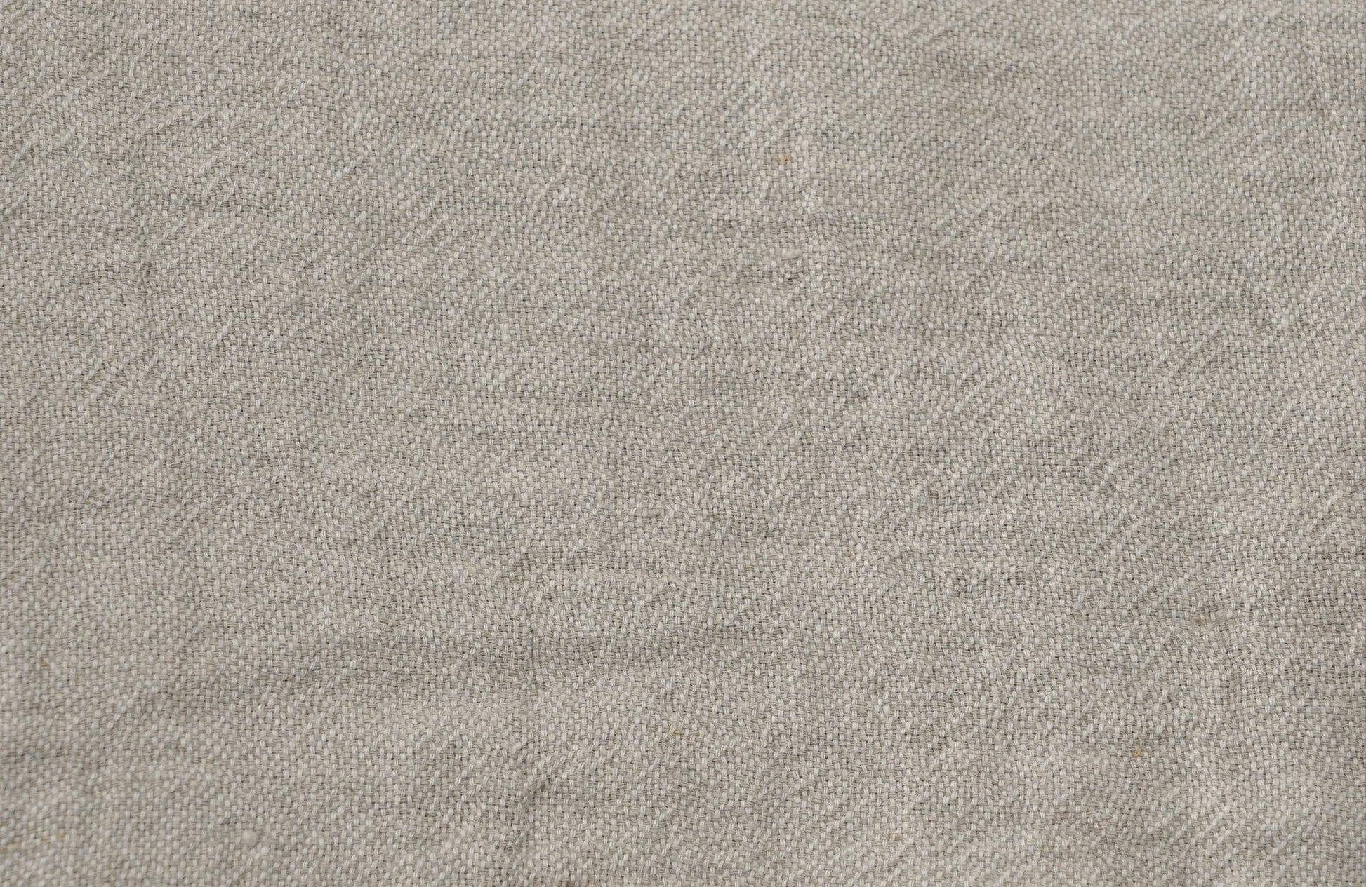 ELIAS heavy 100% linen blanket natural - swatch - AREA home bedding