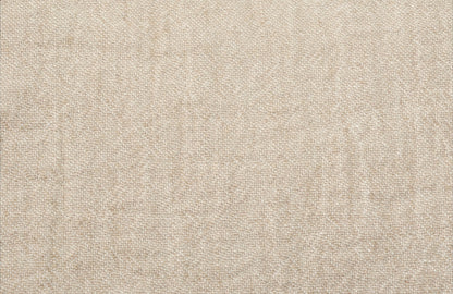 ELIAS heavy 100% linen blanket sugar - swatch - AREA home bedding