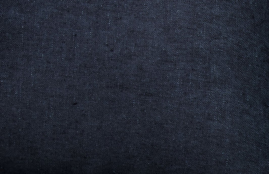 EMILE 100% linen moon mineral charcoal swatch | AREA home bedding