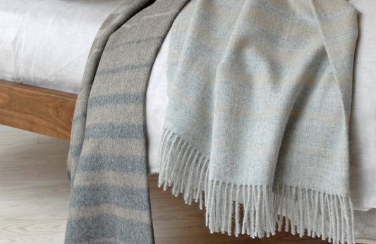 COLIN 100% baby alpaca throw | AREA home bedding