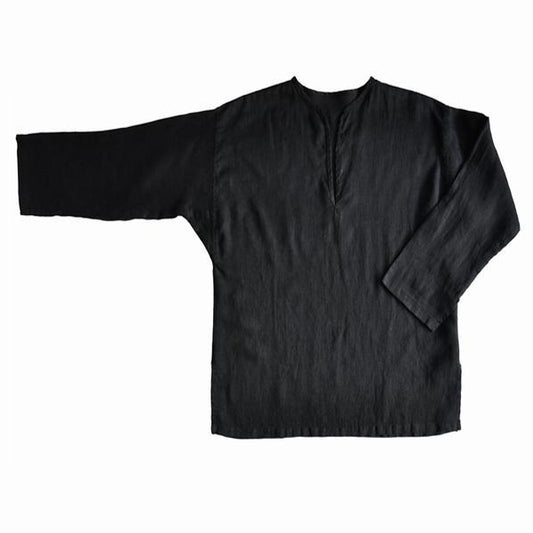 JUNE Tunic Clothing Extra Small / Black - AREA home bedding