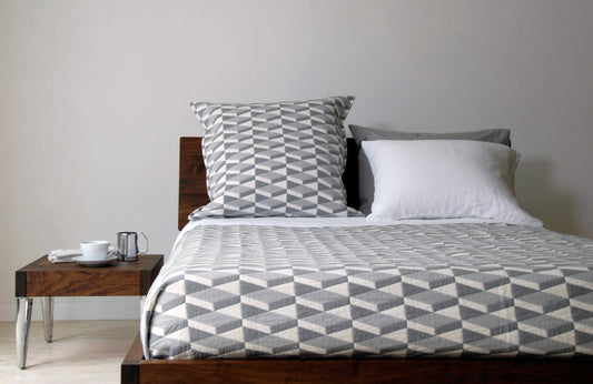 KLINE 100% cotton quilted coverlet | AREA home bedding
