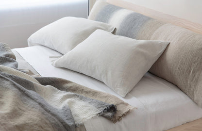 MILES 100% linen pillowcase | AREA home bedding