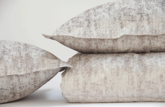 LEO 100% cotton jacquard brown grey | AREA home bedding