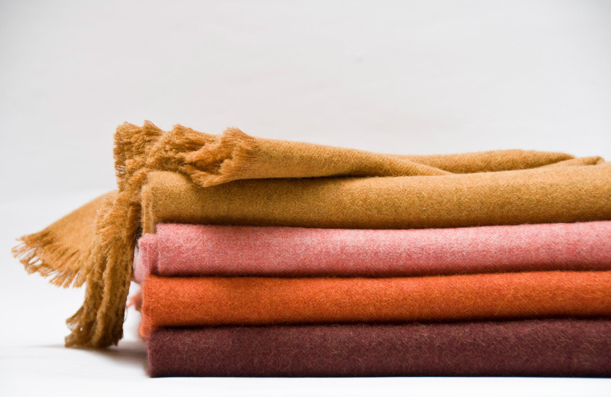 LIAM 100% baby alpaca soft throw XL throw almond blue fig graphite poppy rose soft grey spice sugar | AREA home bedding