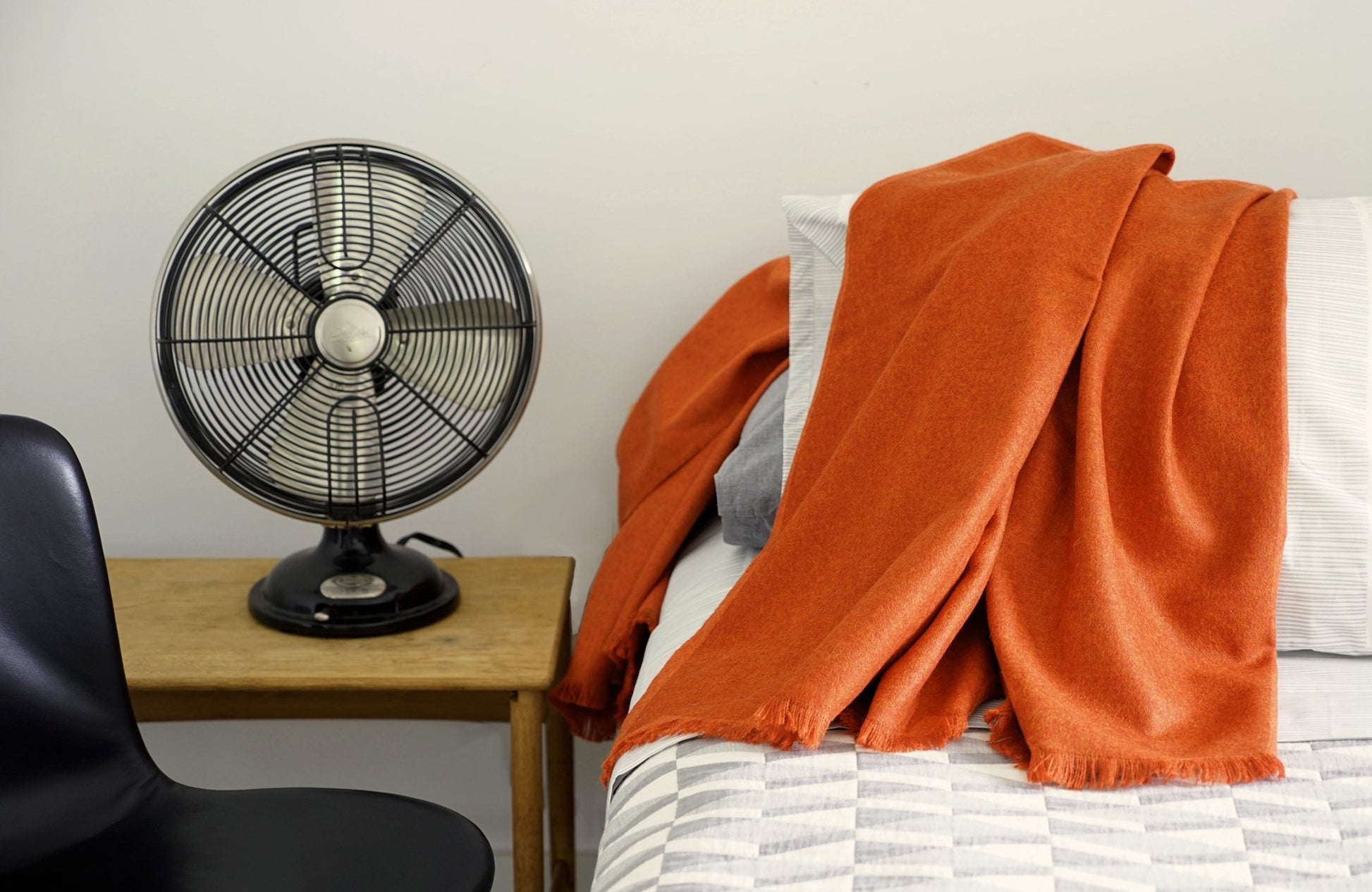 LIAM 100% baby alpaca soft throw XL throw almond blue fig graphite poppy rose soft grey spice sugar | AREA home bedding