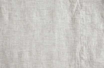 LOUIE 100% linen blue natural sheets | AREA home bedding