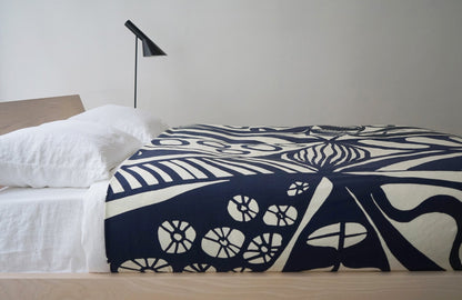 NATURE 100% printed cotton coverlet | AREA home bedding