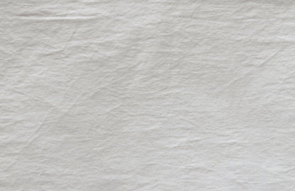 PERLA 100% cotton sateen duvet cover celeste honey plant porcelain powder slate white swatch | AREA home bedding