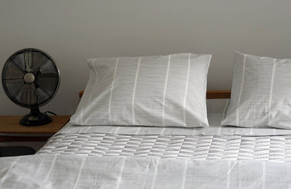 PINS 100% cotton percale pillow cases | AREA home bedding