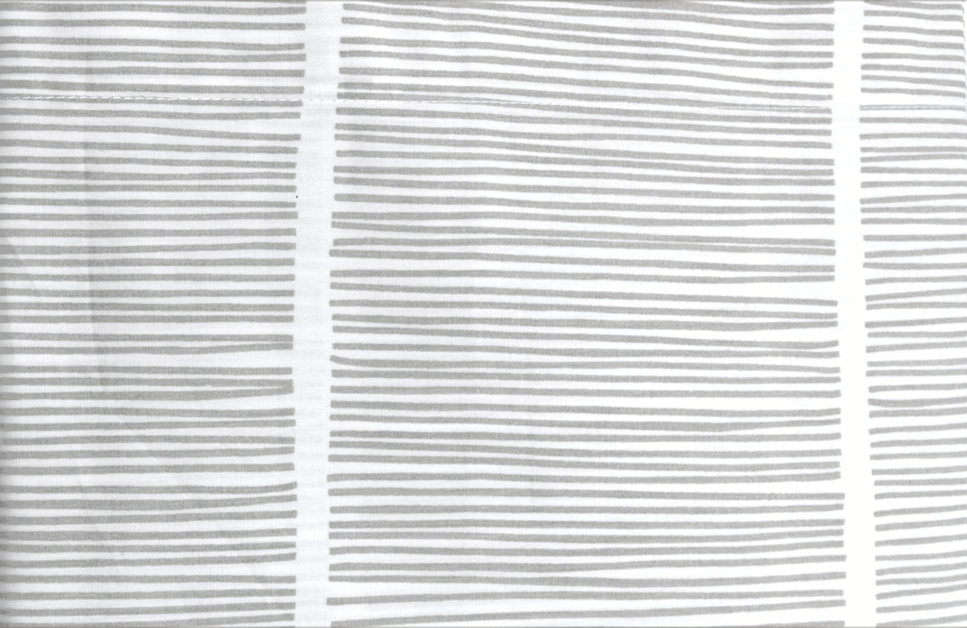 PINS 100% soft grey cotton percale fitted sheet swatch | AREA home bedding
