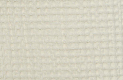 SALLY 100% cotton lightweight waffle swatch | AREA home bedding