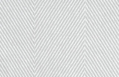 HARRY 100% cotton chevron creme silver blanket | AREA home bedding