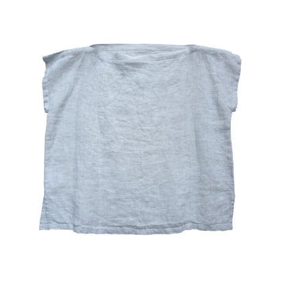 white linen top