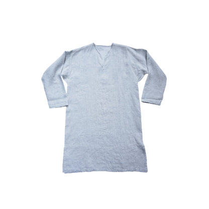 Long Tunic Clothing Small / Light Grey - AREA home bedding